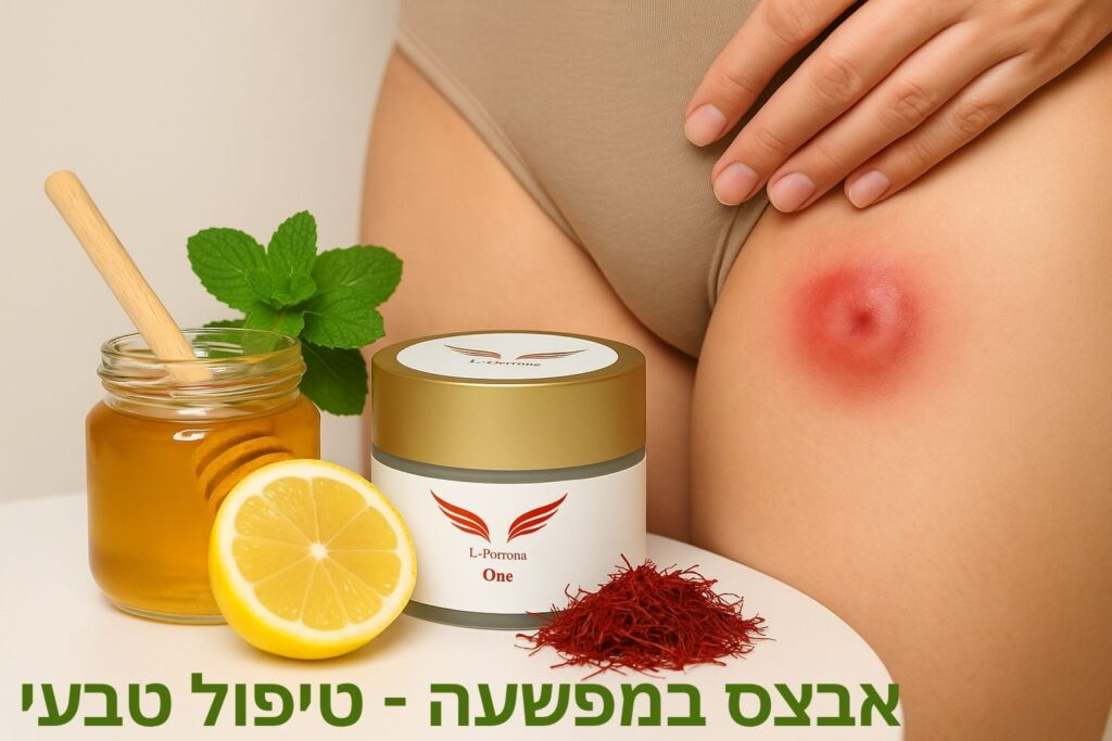 אבצס במפשעה - טיפול טבעי